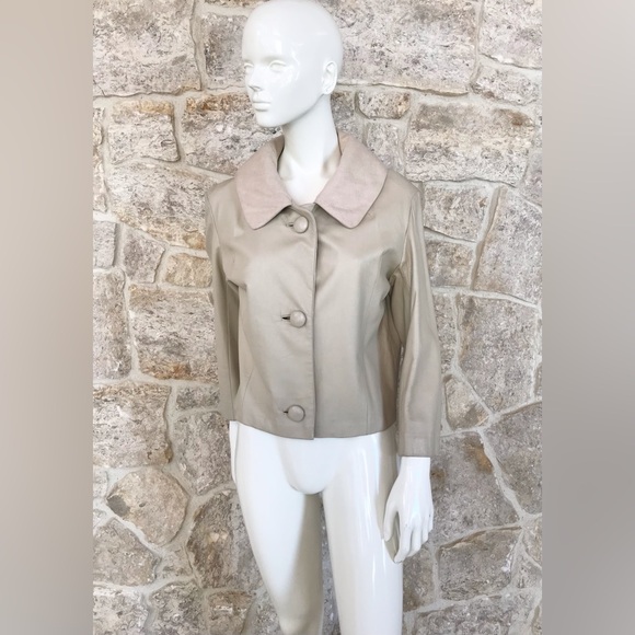 Incredible Vintage 1950s Lillie Rubin Designer Leather Jacket - Picture 6 of 16